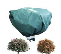 Cubierta antiescarcha para plantas, cubierta de arbustos de tela no tejida, protector de árbol resistente al viento, protección contra heladas en climas fríos para arbustos, huertos, plantas de jardín
