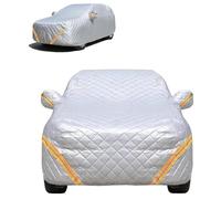 Cubierta Antigranizo para Coche para BMW 5 Series Touring G99 M5 PHEV 2025, Funda Coche Antigranizo Impermeable Transpirable Automóviles UV Lluvia Proof(White)