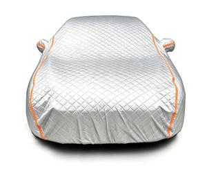 Cubierta antigranizo para Saab 9X 2001-2010,Cubierta de Coche Anti-Granizo,Cubierta de Parabrisas Gruesa Personalizada para Hielo y para Lluvia, Sol, Nieve