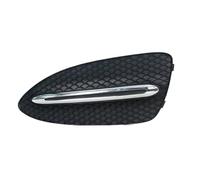 Cubierta Antiniebla Compatible con Benz W246 2016 2017 2018 2019 Barra parachoques delantero coche rejilla malla marco lámpara antiniebla cubierta accesorios tira embellecedora(Left)