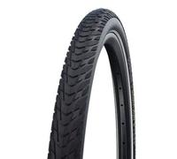 Cubierta antipinchazos 700C / 28 " Bicicleta eléctrica Schwalbe Marathon E-Plus Addix E ( Negro/Reflex / 28 x 2.00 (50-622) )
