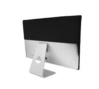 Cubierta antipolvo antiestática para pantalla de oficina en casa, monitor de computadora, protector a prueba de suciedad con opción de bolsillo, funda protectora a prueba de polvo (21 pulgadas, negro