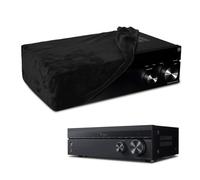 Cubierta antipolvo compatible con receptor estéreo Sony STRDH190 de 2 canales, tela elástica suave a prueba de polvo para reproductor de música, color negro