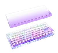 Cubierta Antipolvo de acrílico Geekria para Teclado Gaming mecánico Compacto TKL 80% de 87 Teclas, Compatible con Logitech G915 TKL/G Pro (Morado Degradado)