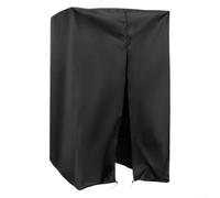 Cubierta antipolvo de alta calidad para estación de barra de dominadas, impermeable y ajustable, parte trasera con cremallera para un fácil acceso de encendido y apagado (163 x 173 x 209 cm)
