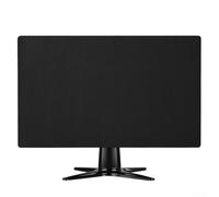 Cubierta antipolvo de nailon para monitores de 24 a 32 pulgadas, funda protectora negra para pantallas de escritorio de 24/27/32 pulgadas, escudo impermeable antipolvo (23-25 pulgadas)