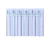 Cubierta antipolvo de tela para radiadores domésticos que proporciona una protección completa contra el polvo y el humo mientras mejora la decoración con un estilo de cortina (60 x 70 cm (largo x alto