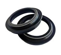 Cubierta Antipolvo del Sello de Aceite del Eje del Amortiguador de la Horquilla del Choque Delantero 43x54x11 for Thruxton 1200 R 1050 Speed 2015 2016(2pc Cover)