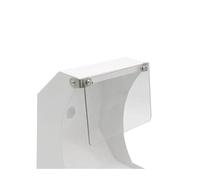 Cubierta antipolvo for máquina pulidora de joyas, tapa metálica a prueba polvo for amoladora banco y amoladoras eléctricas