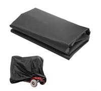 Cubierta antipolvo impermeable para scooter eléctrico, protector de nieve UV Sun UV con hilo elástico seguro y abrazaderas para exteriores
