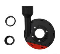 Cubierta antipolvo para amoladora angular de 110 mm, cubierta de molienda de 4 pulgadas con adaptador de vacío de 44 mm, accesorio de control de polvo para hormigón y piedra