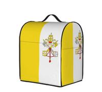 Cubierta antipolvo para batidora con bandera del Vaticano para elevador de cuencos de 6 a 8 cuartos de galón