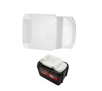 Cubierta antipolvo para BL1830 BL1840 BL1815, protector de plástico resistente contra el polvo, agua y aceite, funda protectora para herramienta de batería de 18 V