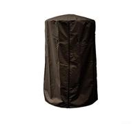 Cubierta antipolvo para calentador al aire libre, material Oxford 210D, impermeable y reflectante UV para una mayor durabilidad (café)