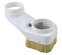 Cubierta antipolvo para enrutador CNC, ajustable 70/80/90/100 mm, cepillo de nailon, para grabado de madera y sistema de vacío de máquina publicitaria (100 mm)