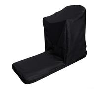 Cubierta antipolvo para equipos de gimnasio para cintas de correr plegables con poliéster recubierto de plata, correas ajustables a prueba de viento, dobladillo elástico, ventilación de malla y acceso