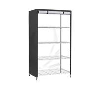 Cubierta antipolvo para estantería, fundas de estante, cubierta de estante impermeable a prueba de polvo para rejilla metálica, expositor interior y exterior, protector resistente para salón, almacén
