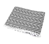 Cubierta antipolvo para frigorífico, cubierta superior para lavadora, paño antipolvo para refrigerador con bolsillos laterales de almacenamiento, lino de algodón, multiusos para (70*170cm 67x28