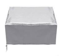 Cubierta antipolvo para impresora para copiadora de oficina doméstica, tela Oxford 210D, protector antipolvo con bolsa de almacenamiento, lavable a máquina, color negro o plateado, tamaño 50 x 40 x 30