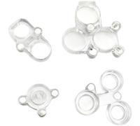 Cubierta antipolvo para lente para protección de cámara triple doble, se adapta a 6G a 17 PM con material transparente y diseño de cobertura plana sin costuras