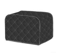 Cubierta antipolvo para máquina de pan con resistencia al agua y protección contra el polvo, adecuada para varios tamaños de máquina de pan (tamaño grande negro)