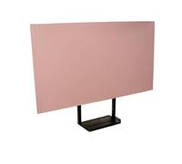 Cubierta antipolvo para monitor LCD a prueba de polvo para PC de escritorio y TV, funda protectora antiestática para pantalla de computadora para oficina en casa (40-45 pulgadas, rosa-gris)