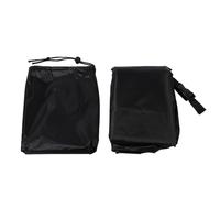 Cubierta antipolvo para muebles de exterior, tela Oxford 420D, cubiertas para muebles exteriores resistentes al agua con hebillas de cuatro esquinas para Patio (87*87*Reglamento)