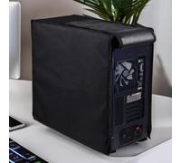 Cubierta antipolvo para procesador de computadora con doble cremallera y hecha de tela Oxford 420D impermeable para proteger del polvo, la electricidad estática y los factores ambientales (50 x 21 x