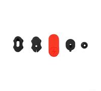 Cubierta antipolvo para puerto de carga para Xiaomi para mi scooter eléctrico para elite, juego de goma de silicona impermeable, protección eficaz contra escombros, rojo y negro