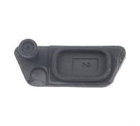 Cubierta antipolvo para puerto de carga USB para Garmin Edge 530 830, tapa de goma de silicona, protector contra suciedad y sudor, pieza de repuesto negra, 2,1 x 0,8 cm