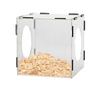 Cubierta antipolvo para pulidora acrílica: transparente, protector para mesa de molienda, protección contra el polvo para taller | de pulido eficiente del banco de trabajo para la operaci