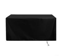 Cubierta antipolvo para robot cortacésped de tela Oxford 210D con propiedades impermeables, protector solar y resistentes al polvo (94 x 63,5 x 46 cm, negro)