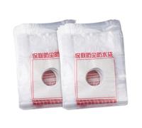 Cubierta antipolvo para taladro, 100 bolsas perforadas, herramienta de instalación de aire acondicionado, accesorio para trabajo limpio, solución de control de desechos eficiente