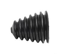 Cubierta antipolvo para taladro eléctrico, martillo de goma, colector de polvo, captura de polvo, albañilería, protector de broca para instalación de aire acondicionado, portátil, negro y blanco, 2