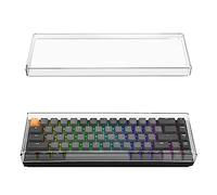 Cubierta Antipolvo para Teclado Geekria Compatible con Aula WIN68 / Hero 68 HE, Razer Huntsman V3 HE 65% / Reclusa X Mini 65%, Keychron K6 HE / K6 y Attack Shark X68, acrílico Transparente