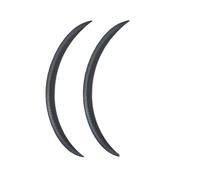 Cubierta antisalpicaduras Car Fender Expander Arco Rueda Ceja Carrocería Kit Labios Fibra Carbono Mud Flaps Extensión Protector para Tesla para Modelo 3 Y(Carbon Fiber 32cm)