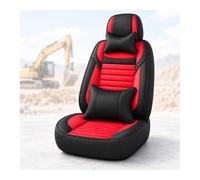 Cubierta Asiento Excavadora para Wacker Neuson ET20 Cervical Lumbar | Tejido Acolchado con Almohadas Cervical y Lumbar, Asiento para Cargadora Retroexcavadora y Cabina de Operador