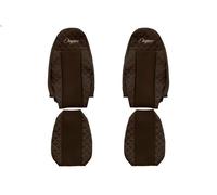 Cubierta asiento F-CORE FX01 BROWN para VOLVO FM 9.366 2005-