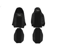 Cubierta asiento F-CORE FX16 BLACK para SCANIA P I 12.742 2013-2019