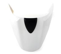 Cubierta Asiento Trasero Cubierta De Asiento Tipo Sillín Trasero para Motocicleta Carenado Parabrisas para Ducati para Monster 696 659 796 1100 2008-2014 Trasero Pillion carenado(Blanco)