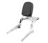 Cubierta asiento trasero Portaequipajes Con Respaldo De Barra Sissy Para Pasajero De Motocicleta Para Suzuki Para Intruder/Volusia VL800 VL400 Boulevard C50 2005-2014