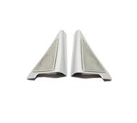 Cubierta Audio Altavoz Puerta para Civic De 11.ª Generación 2022 2023 2024 Cubierta Decorativa para Altavoces Puertas Coche Embellecedor Altavoz Audio(A-Silver)