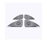 Cubierta Audio Altavoz Puerta para Golf 8 MK8 R 2021 2022 Cubierta Decorativa para Altavoces De Puertas Coche Embellecedor Altavoz Audio(B-Steel Black)