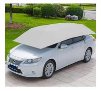 Cubierta AutomáTica De AutomóViles Universal, Cochera AutomáTica Mejorada Con Control Remoto, Carpa Solar De AutomóVil Completa, Sombreado De Tono De Tono De AutomóVil Hasta 95%, 3.8 * 2.7m Grey