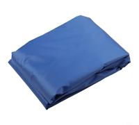 Cubierta azul para arenero para niños, tela Oxford impermeable, protector contra el polvo y protector de juguetes al aire libre, lona de jardín para niños, tapa de caja de juegos para patio, hoja de