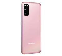Clappio Tapa para Samsung Galaxy S20 Compatible trasera, Rosa