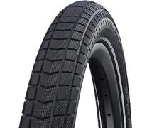 Cubierta bicicleta de ciudad y e-bike 27,5 x 2,40 Schwalbe Super Moto-X ( Negro/Reflex / 20 x 2.40 (62-406) )