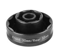cubierta bloqueo piñón libre Cassette para Bicicle Herramienta de extracción de tuercas de rueda de motocicleta de 30 mm y 50 mm con conector hexagonal para Ducati 1098, 1198, 1198S, 1200S y 1299,