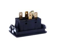 Cubierta Botón Interruptor Ventana Eléctrica Coche 6 Pines 12-24v Controlador Potencia Automático Piezas Repuesto Universal Interruptor Mando Elevalunas