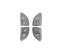 Cubierta Botones Control Interruptor Volante Coche Multifunción Para Benz, Para Sprinter Para Viano Para Vito Para W636/639 Para V260 Botones de Control del Volante(Grey)